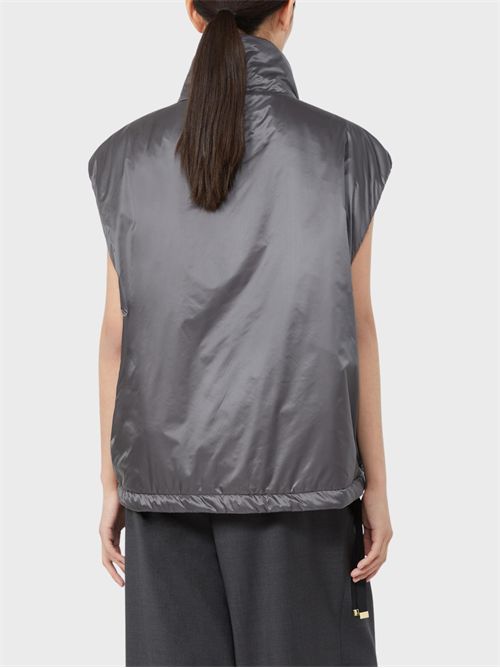 Oversized Padded Vest with High Neck and Drawstring Hem MAX MARA THE CUBE | 2629296024600099
